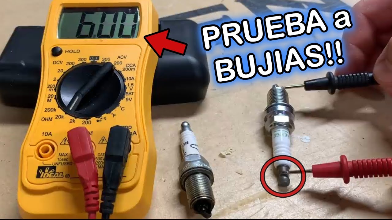Como SABER si una BUJIA ya NO SIRVE (Prueba RAPIDA y CONFIABLE)