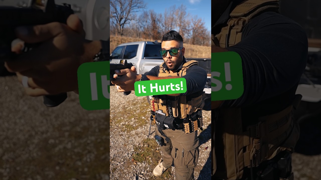 Shooting A Gun With No Ear Protection! {ears ring like the movies!}