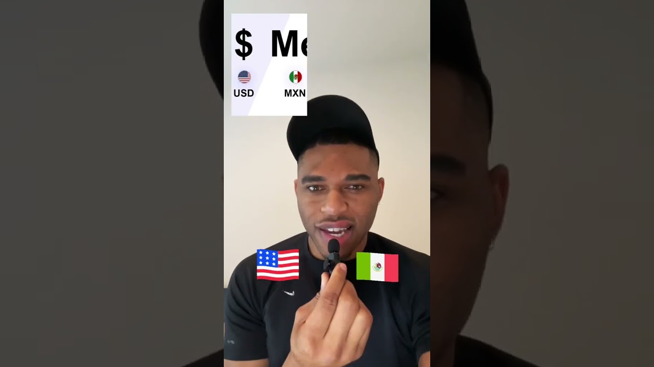 How much is $1 USD In Mexican Pesos? #didyouknow #travel #mexico #currency #mustwatch #exchange