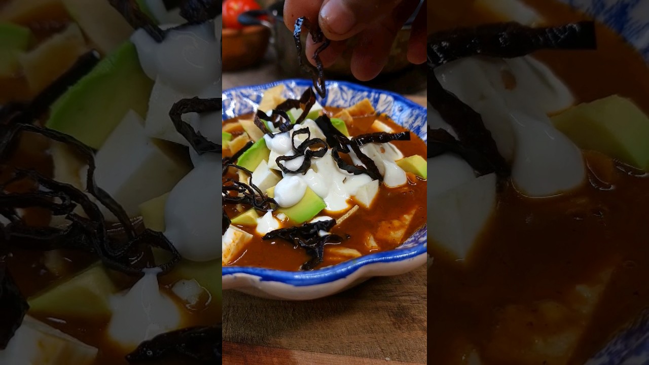 Sopa de Tortilla | El Cocinero en Proceso #comidamexicana #recetasdecocina #sopadetortilla #recetas
