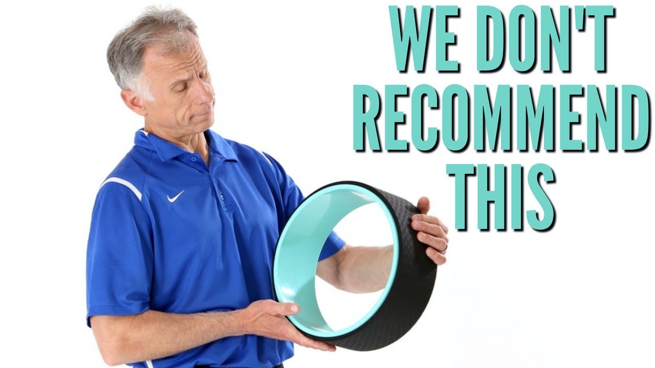 Why We Would NOT BUY a Yoga Wheel For Back Pain. Physical Therapist Opinion.