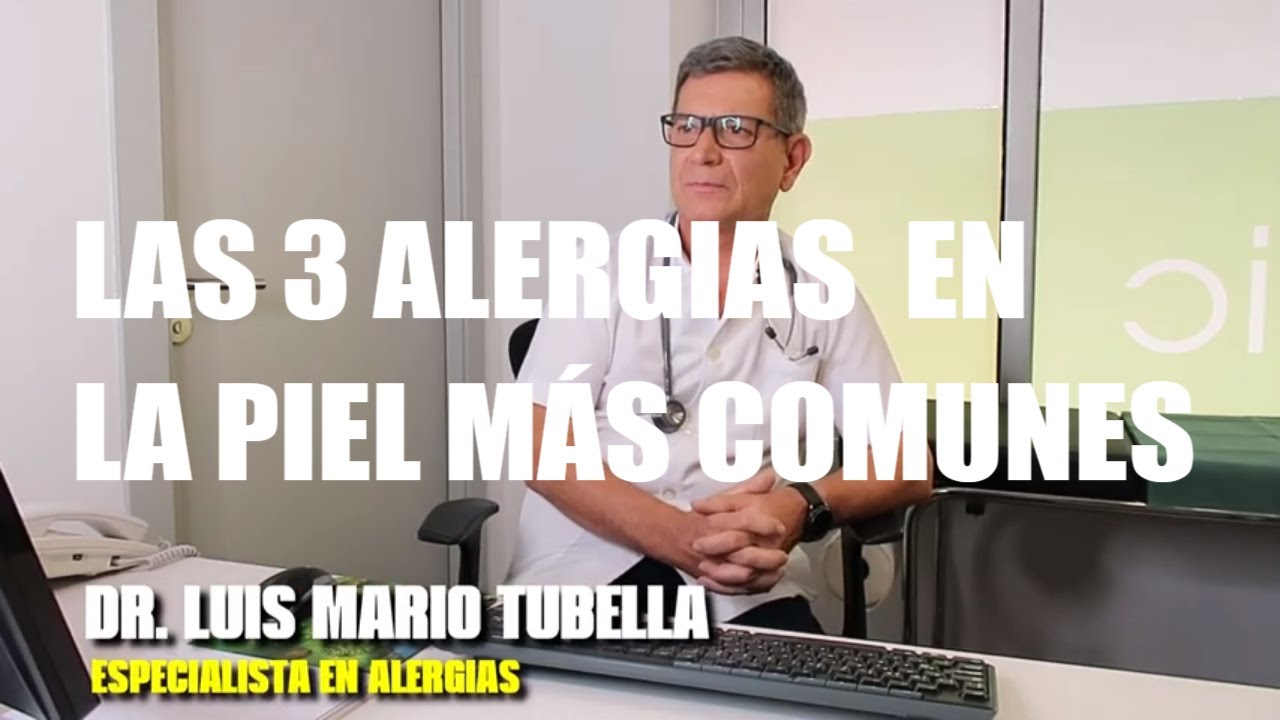 Los 3 tipos de ALERGIAS EN LA PIEL más comunes ⭐ ¿ Se cura la Dermatitis ? ⭐  SmartSalus