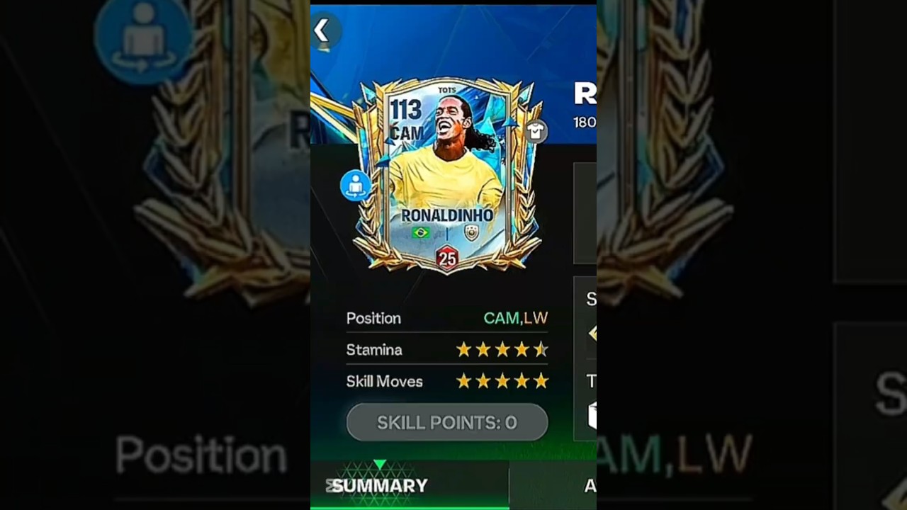 Ronaldinho🤙🤙.. #fcmobile #eafc #fifa23 #fcmobile24 #easports #fc24 #fc25 #fifa22