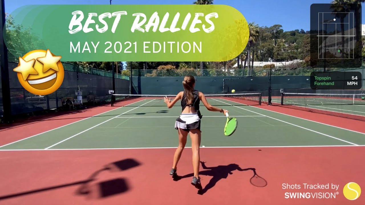 SwingVision Tennis Highlights 🎾 Top 5 of May 2021