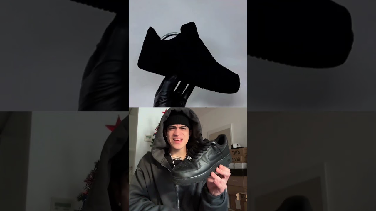 LA AIR FORCE 1 MÁS NEGRA DEL MUNDO