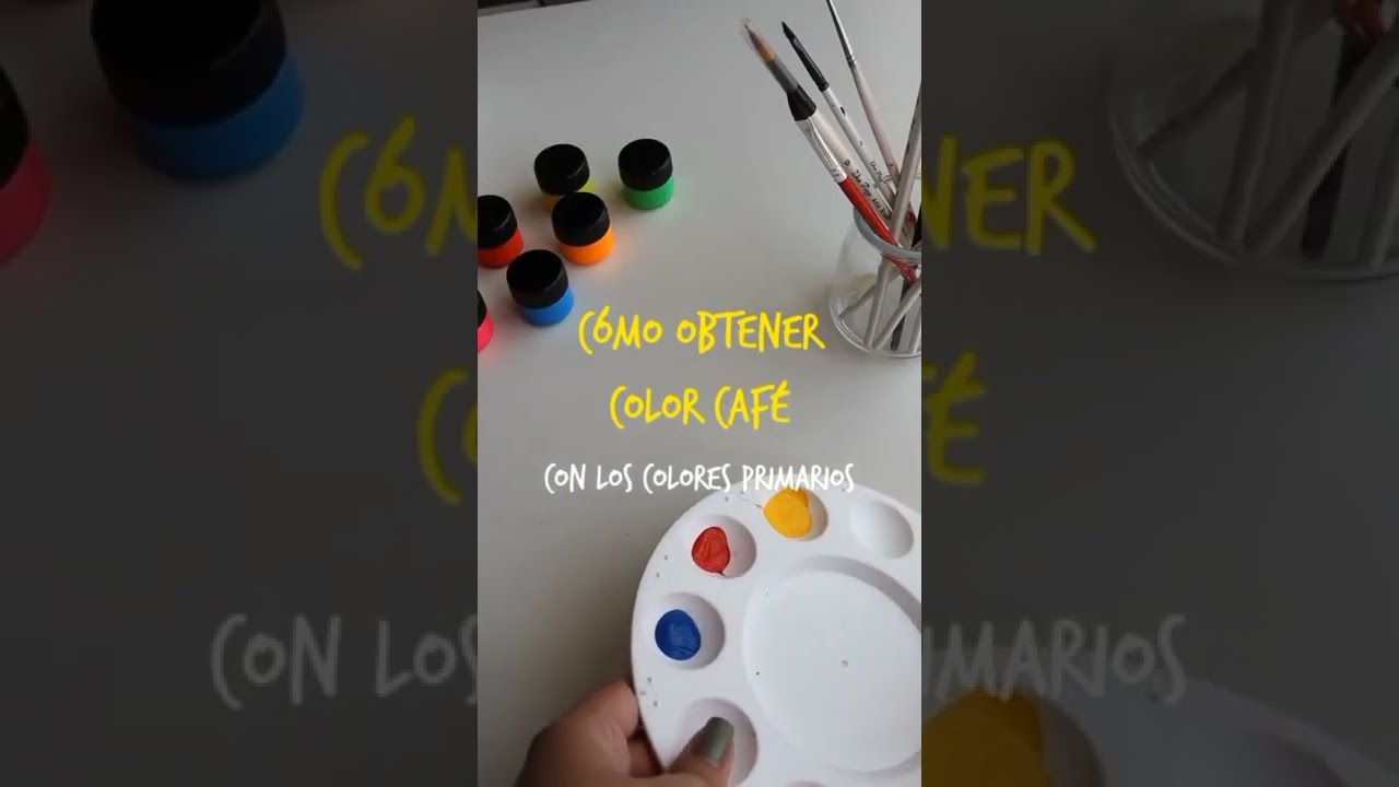Cómo obtener color café