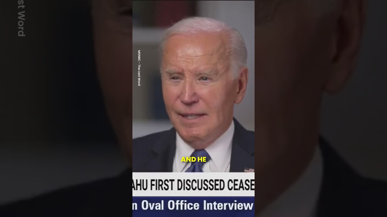 Biden Exposed Israel!