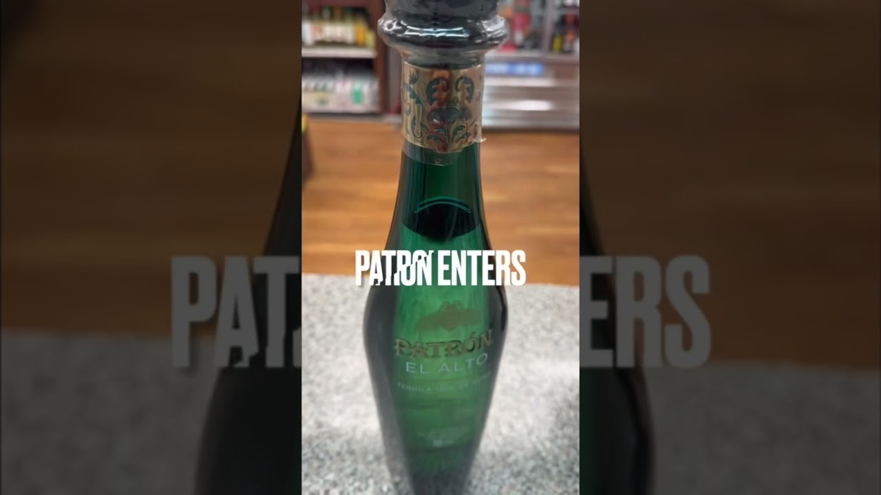 Patron El Alto! Patron’s new premium tequila