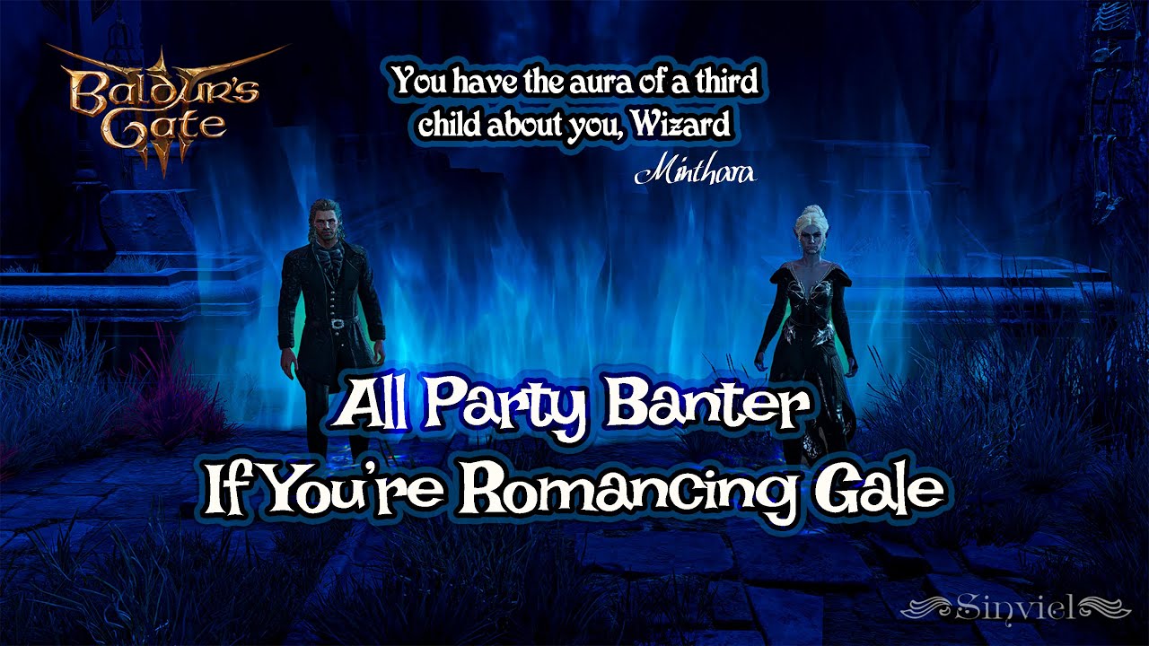 All Party Banter If You're Romancing Gale (of Waterdeep) | Baldur's Gate III