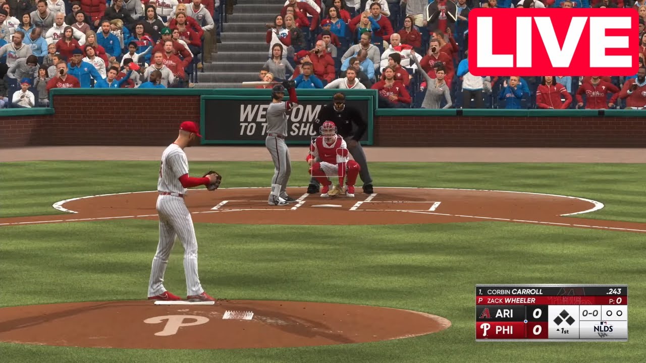 🔴LIVE NOW! Phillies vs. Diamondbacks | Oct 23, 2023 | Full Game MLB 23 EN VIVO