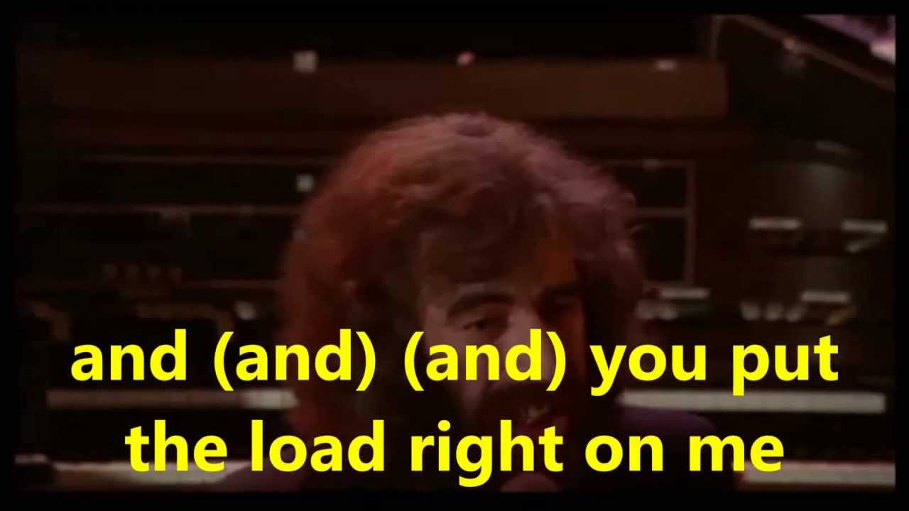 Lyrics on Screen! The Weight by The Band - Improved Sound Quality - HQ - HD