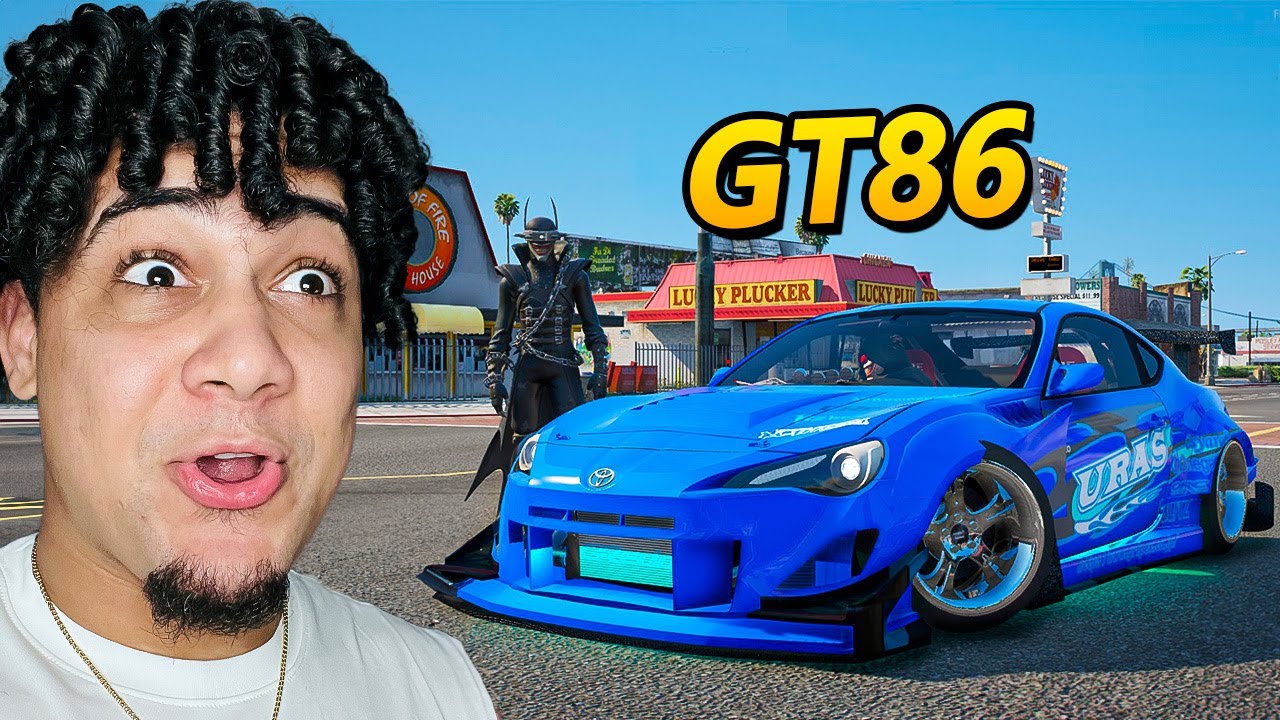 Utilizamos Un Toyota GT86 Para Buscar El Payaso Inchala 😰 Gta 6 Rp