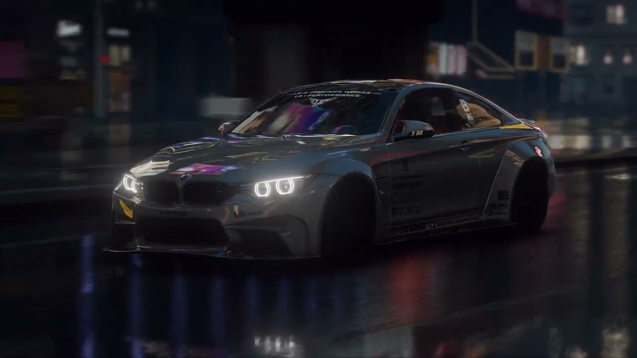 Fondo de Pantalla Animado BMW M4 de Coches 🚗 en Movimiento [4K] [HD]