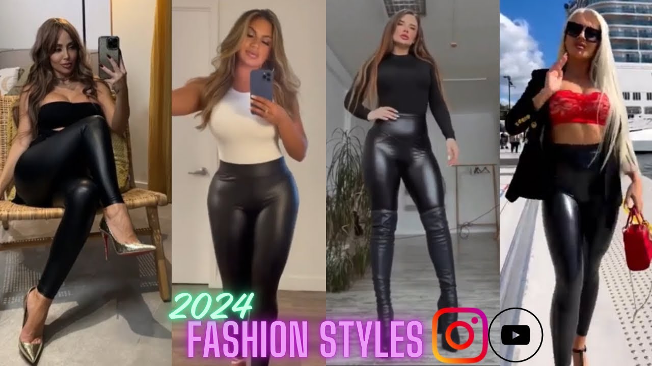 The Ultimate How to Style Shiny Leggings Guide | Casual Daytime Outfit Styles & Night Out Looks 2024