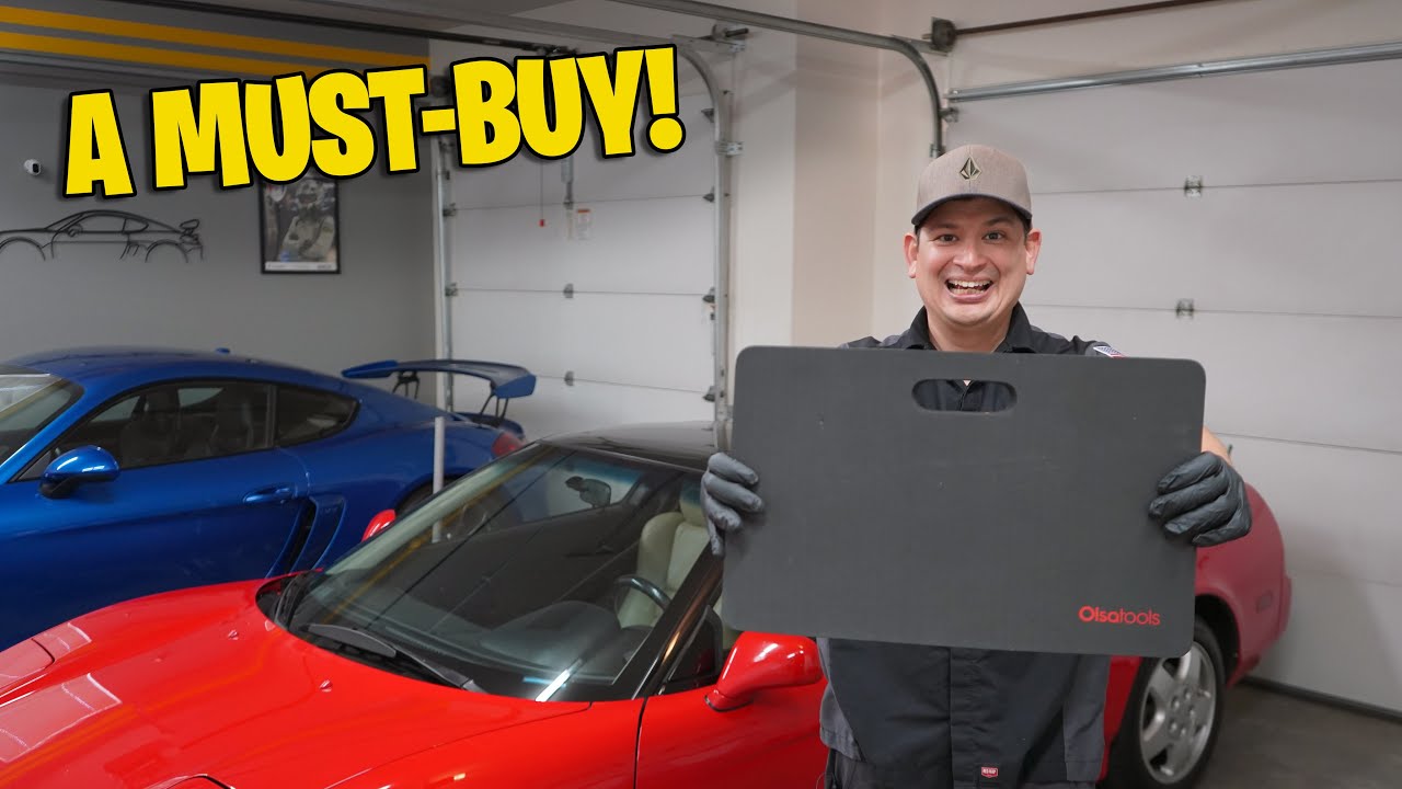 The Knee Pad That You Need - Olsa Tools Mechanics Kneeling Pad