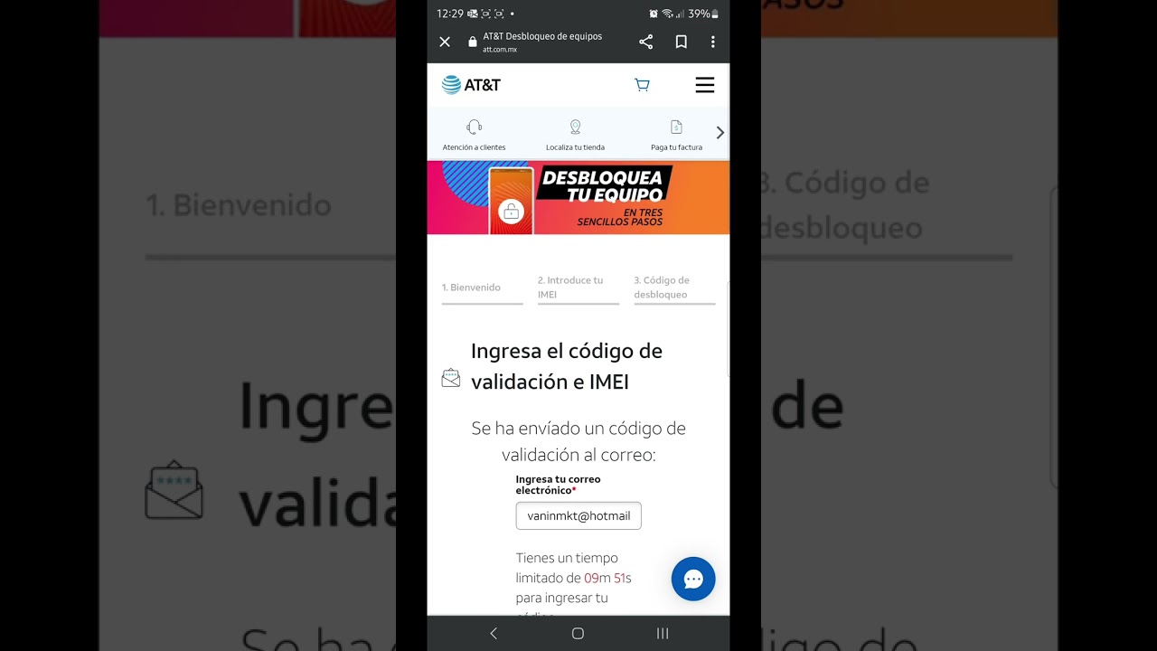 Liberación de equipos AT&T (Desbloqueo de celular AT&T, liberación de red)