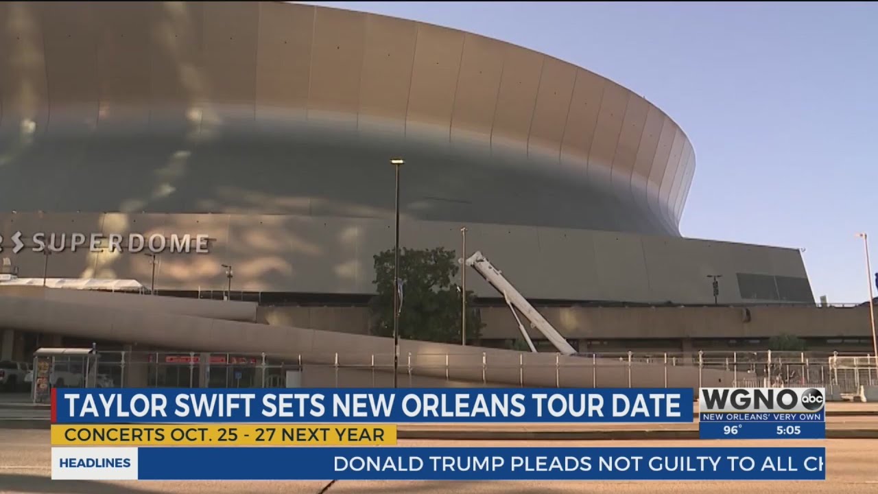 Taylor Swift announces additional New Orleans dates for “Eras Tour” 2024