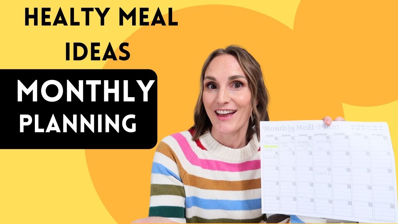 Monthly Meal Planning Made Ease PLUS My Biggest TIP