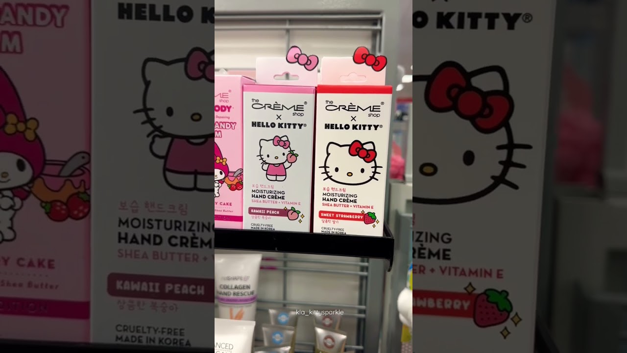 Sanrio | Hello Kitty and Friends | The Créme Shop | Razor | Hand Cream | 📍 TjMaxx
