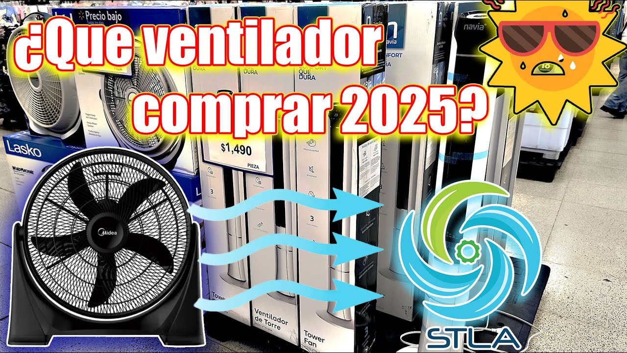 🔥Guía de Compra de Ventiladores 2025: ¿Cuál Elegir? #verano #ventilador #walmart #ventiladores