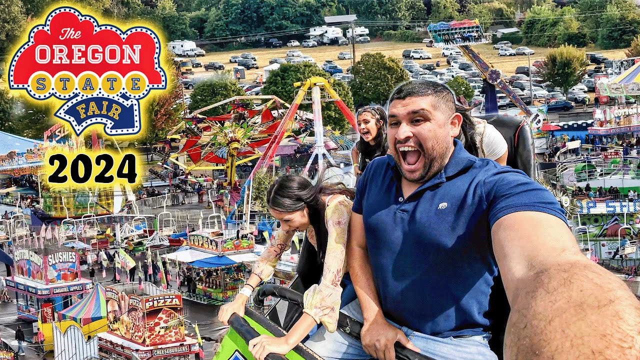 Oregon State Fair 2024 in Salem, Oregon! | New Attractions, Rides, Food, Shows, and More!