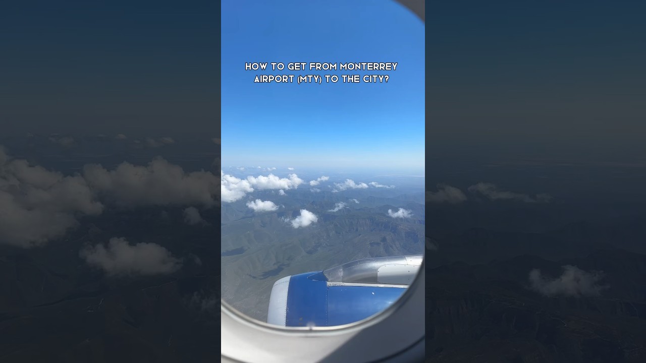 How to get from Monterrey Airport MTY to the city? ✈️ #travel #mexico #monterrey #airport #mty #2024