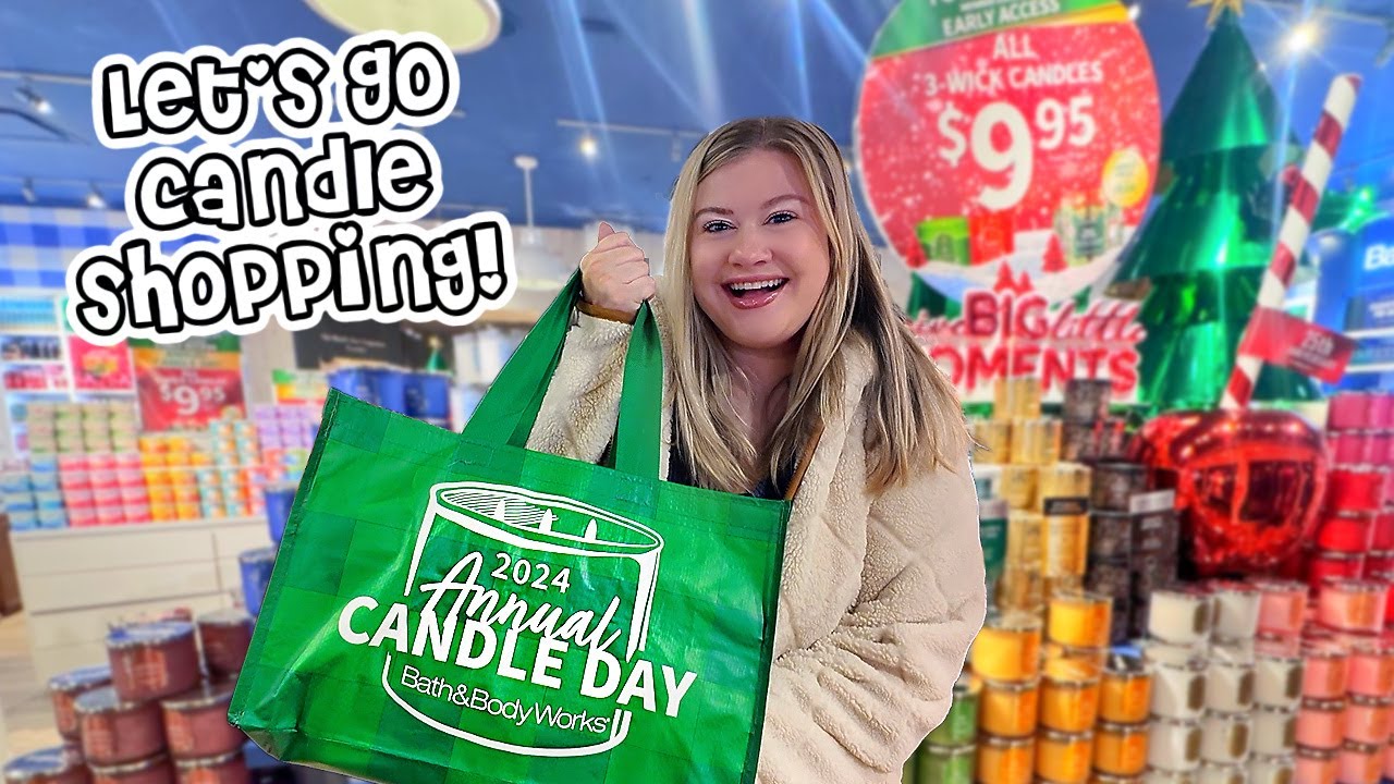 BATH & BODY WORKS CANDLE DAY HAUL 2024