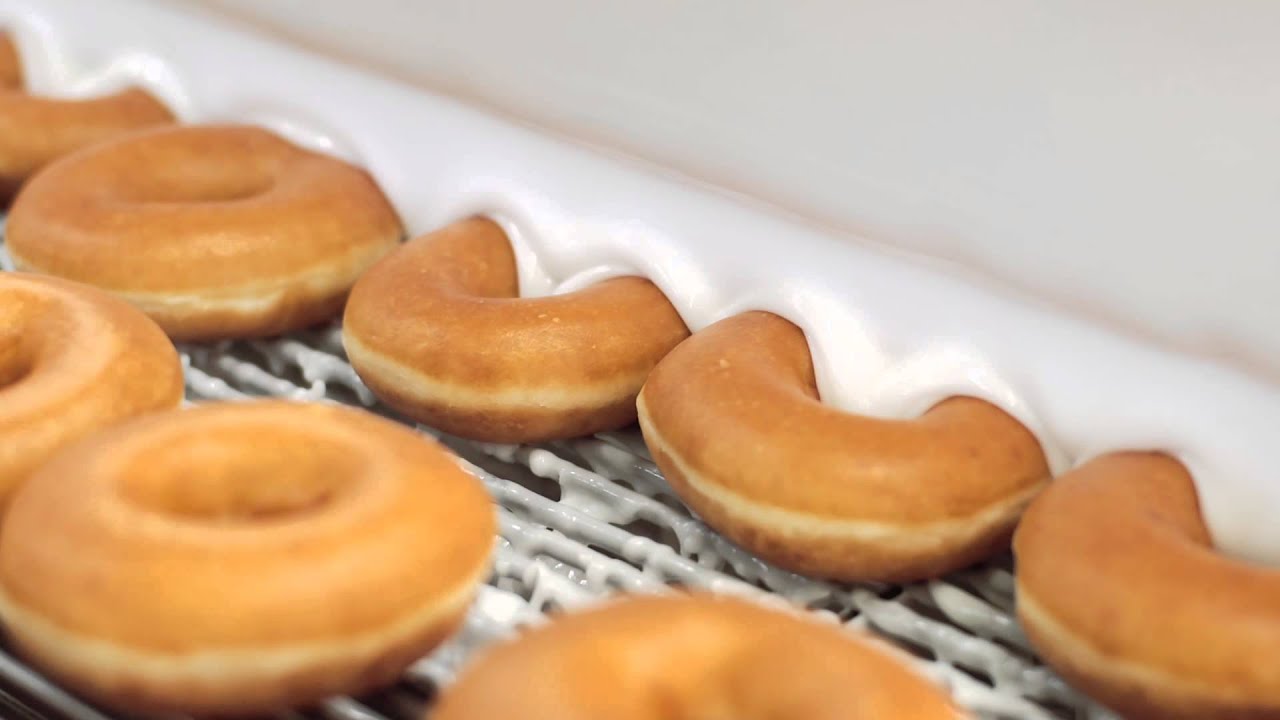 Krispy Kreme - making the Original Glazed