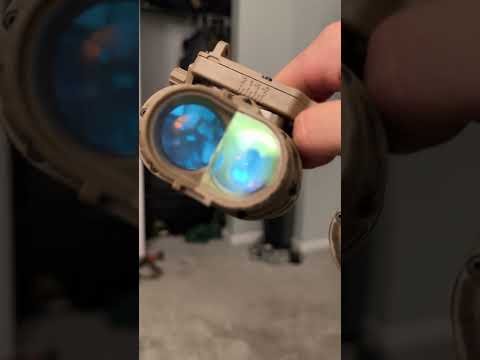 ARGUS PNVG-18 White Phosphor | GPNVG-18 | Quad Night Vision #shorts #nightvision #nvg