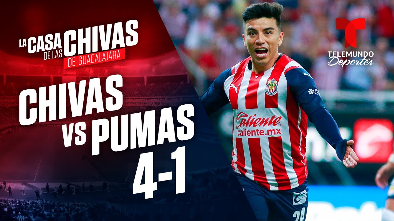 Highlights & Goals | Chivas vs. Pumas 4-1 | Telemundo Deportes