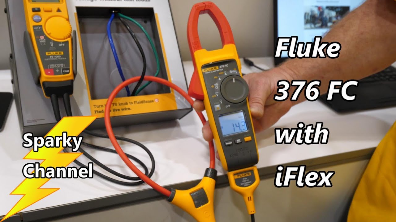 Fluke 376 FC True RMS AC/DC Clamp Meter with IFlex Review
