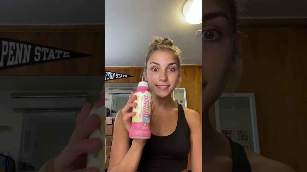 reviewing the Alani Nu protein shake!! #shorts