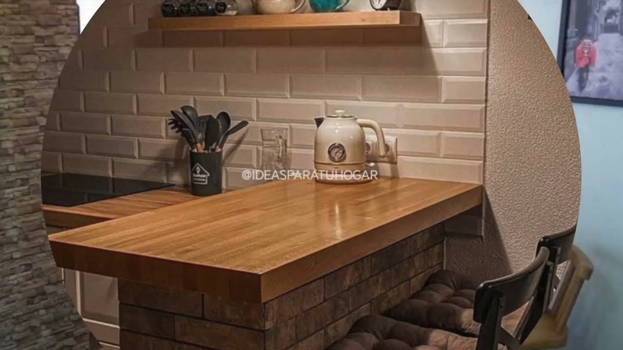 30 IDEAS  DE BARRAS PARA COCINA