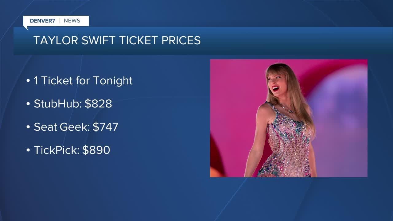Taylor Swift in Denver: Ticket prices coming down a little