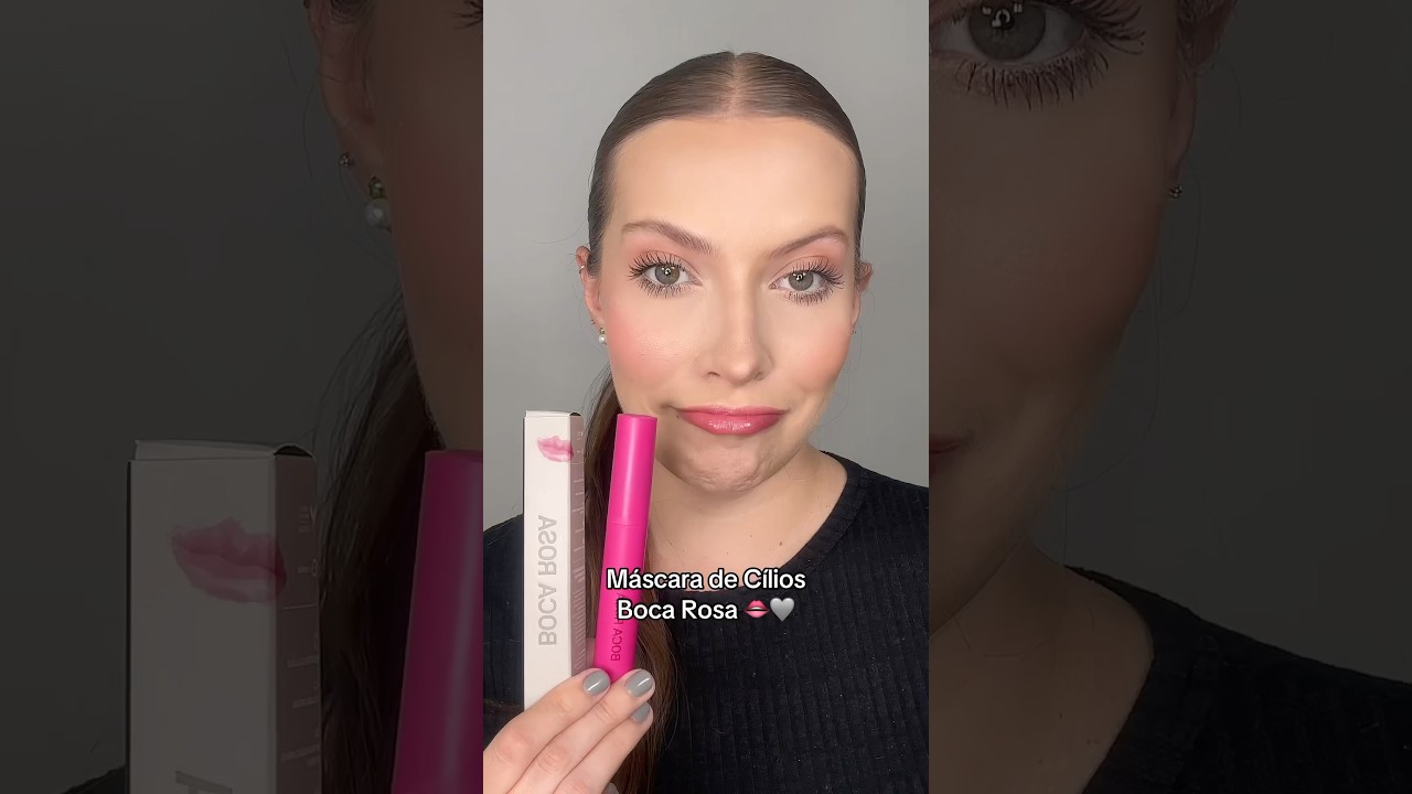 MÁSCARA DE CÍLIOS BOCA ROSA 👀👄🩶#mascaradecilios #bocarosa #rimel