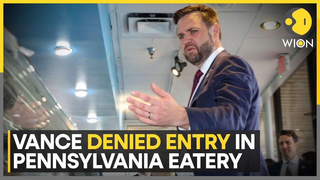 JD Vance Denied Entry In Pittsburgh Restaurant Primanti Bros | WION