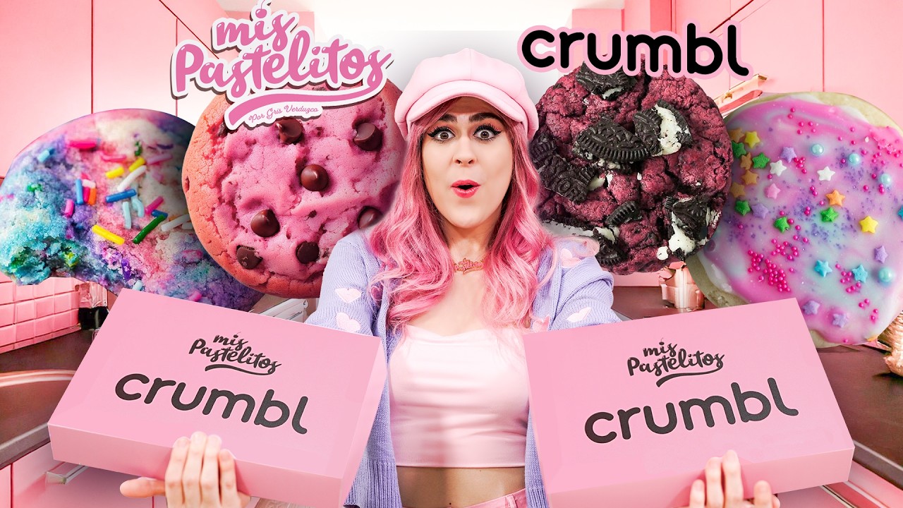 ¡LAS CRUMBL COOKIES DE MIS PASTELITOS! | MIS PASTELITOS