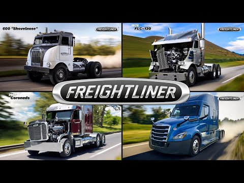 Freightliner Trucks Evolution (1942–Present)
