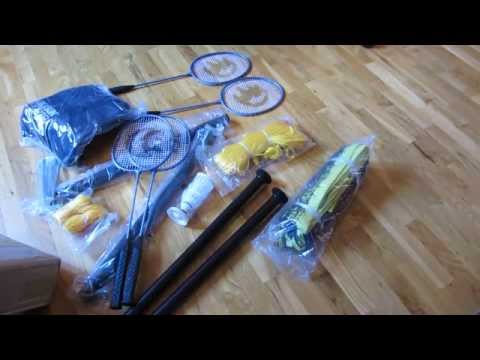 Unboxing Park & Sun Pro Badminton Set (Part 1)