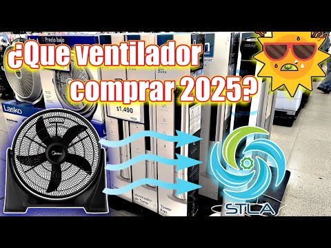 🔥Guía de Compra de Ventiladores 2025: ¿Cuál Elegir? #verano #ventilador #walmart #ventiladores
