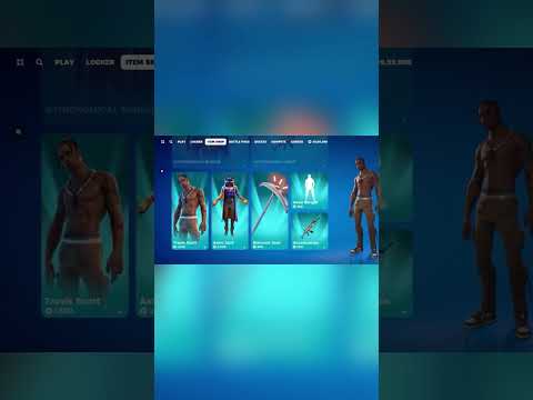 Travis scott actualizado a la nueva tienda fortnite!!! #fortnite #shorts #travisscottfortnite
