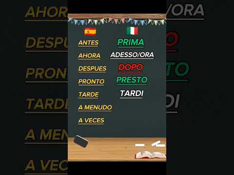 Aprende estás 7 palabras en Italiano #italiano #clases #clasesdeitaliano #italianofacil #idiomas