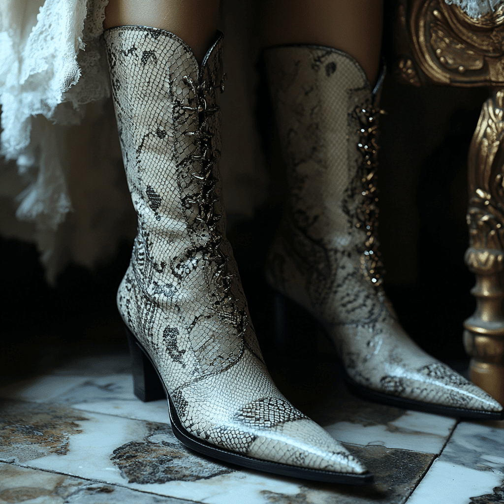 Snakeskin Boots That Redefine Fashion And Style 1 Image 37193