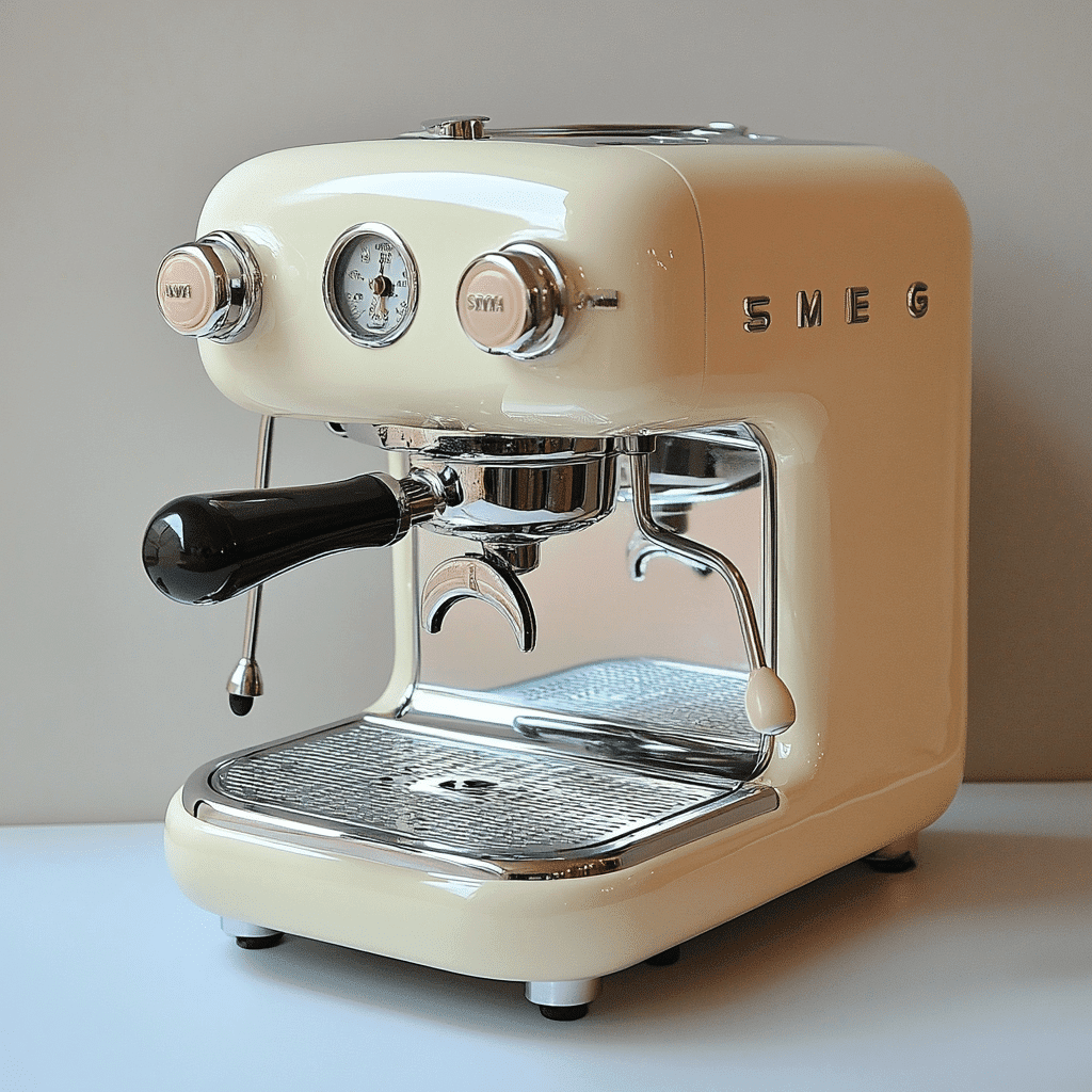 Smeg Espresso Machine Offers Luxurious Coffee Creations At Home 1 Image 35504