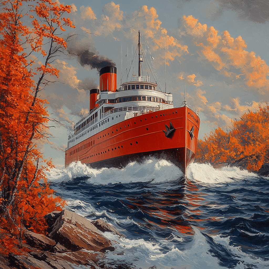 Freighter Lake Superior Showcases America'S Largest Cargo Ship 1 Image 35570