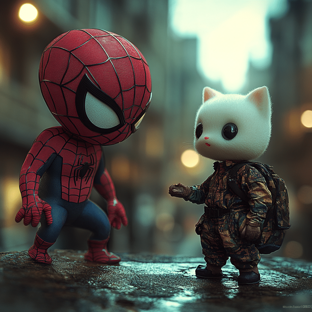 Hello Kitty And Spiderman Join Forces In A Magical Adventure 1 Image 37008