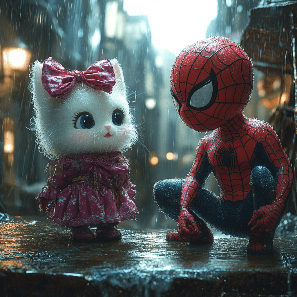 Hello Kitty And Spiderman Join Forces In A Magical Adventure 3 Image 37010
