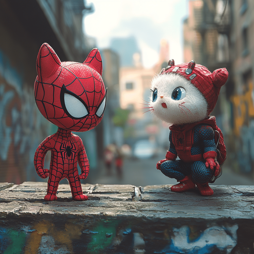 Hello Kitty And Spiderman Join Forces In A Magical Adventure 2 Image 37009