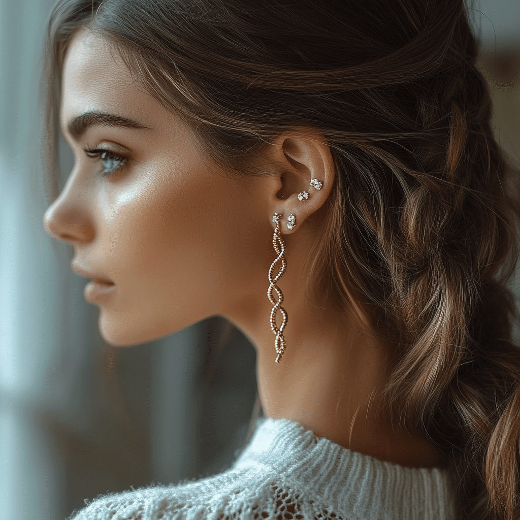 Double Helix Piercing A Bold Statement In Body Art 3 Image 43261