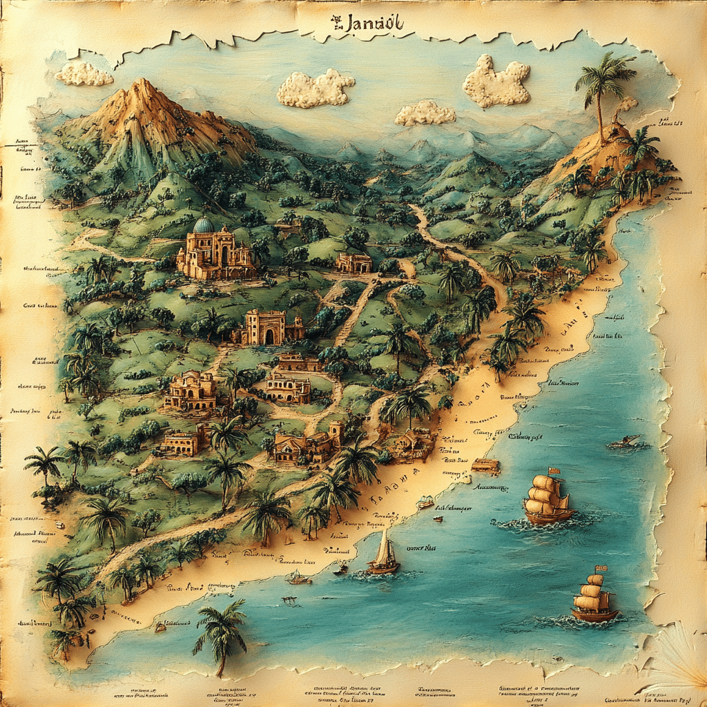 Map Of Jamaica A Journey Through Our Vibrant Island 3 Image 43737